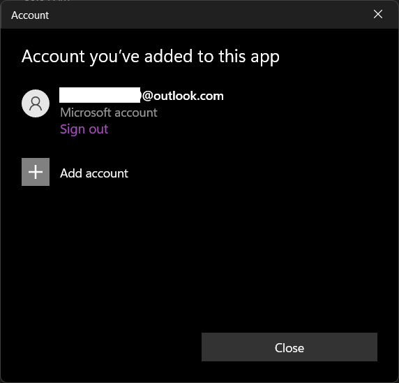 Add New Microsoft Account into OneNote