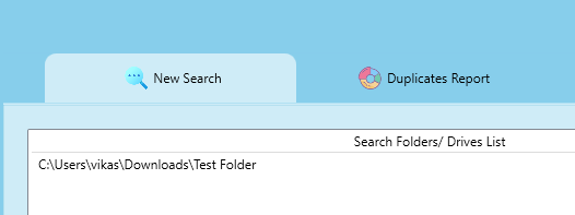 Select scan folder